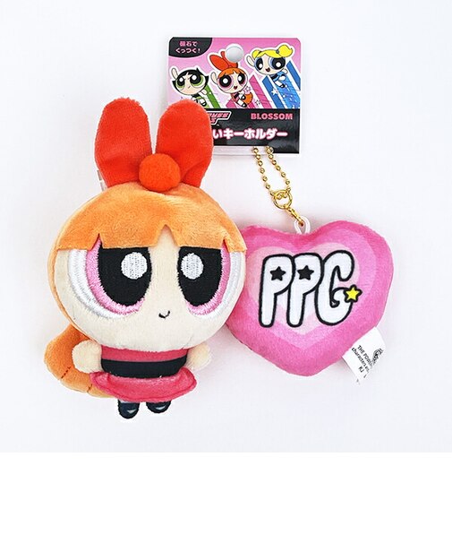 パワーパフガールズ ブロッサム ニコぬいキーホルダー マスコット パワパフ