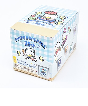 サンリオ あひるのペックル 35th トレーディングフレームマグネット 全9種 コンプリートBOX 日本製 Sanrio
