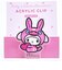 サンリオ マイメロディ × ロディ アクリルクリップ 日本製 文具 Sanrio