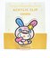 サンリオ ウサハナ × ロディ アクリルクリップ 日本製 文具 Sanrio