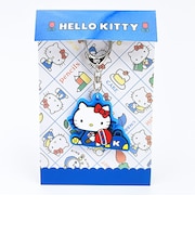 サンリオ ハローキティ ラバーキーホルダー アクティブ シリーズ (ブルー) Sanrio