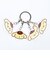 サンリオ ポムポムプリン 4連アクリルキーホルダー フェイス 日本製 Sanrio
