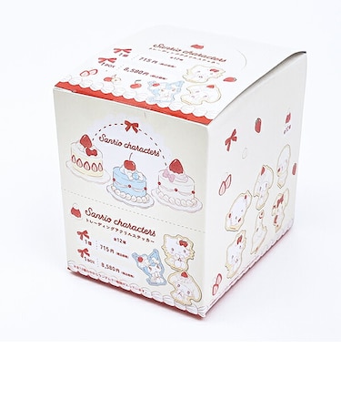 サンリオキャラクターズ トレーディングアクリルステッカー 全12種 コンプリートBOX スウィートケーキ 日本製 Sanrio