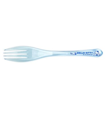 サンリオ ハローキティ クリアフォーク (ミルク) みずいろ 日本製 食器 Sanrio
