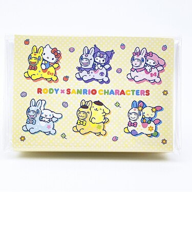 サンリオキャラクターズ × ロディ パタパタメモ 日本製 文具 Sanrio