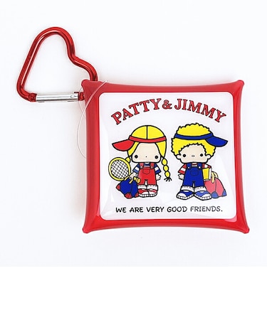 サンリオ パティ&ジミー クリアマルチケース(SS) アクティブ シリーズ 日本製 Sanrio