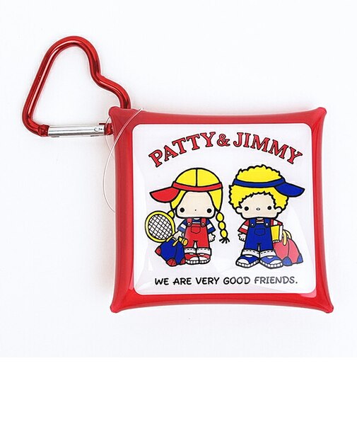 サンリオ パティ&ジミー クリアマルチケース(SS) アクティブ シリーズ 日本製 Sanrio
