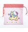 サンリオ ハローキティ × ロディ 巾着(M) (レッド) 日本製 Sanrio