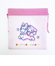 サンリオ マイメロディ × ロディ 巾着(M) (ピンク) 日本製 Sanrio