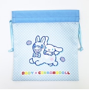 サンリオ シナモロール × ロディ 巾着(M) (ブルー) シナモン 日本製 Sanrio