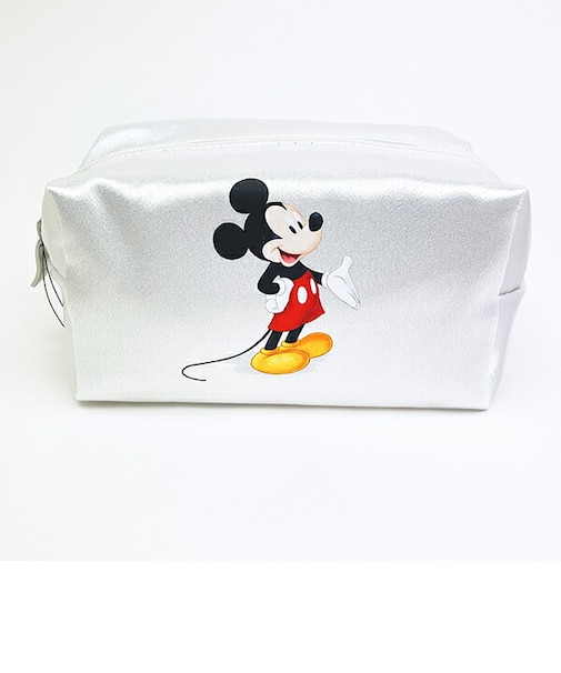 ディズニー ミッキーマウス サテンポーチ Disney