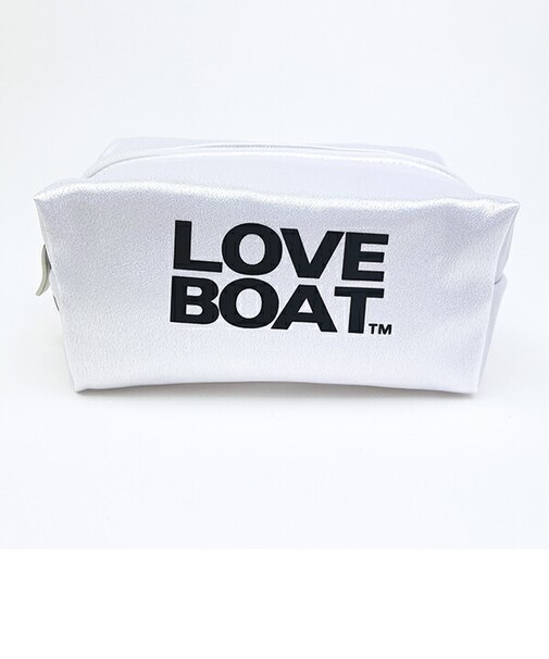 LOVEBOAT(ラブボート) サテンポーチ シルバー