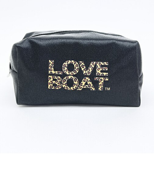 LOVEBOAT(ラブボート) サテンポーチ ブラック