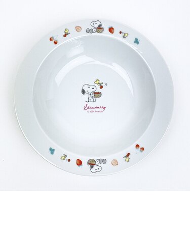 スヌーピー カレー皿 ストロベリー 食器 日本製 SNOOPY