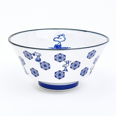 スヌーピー 飯椀 美濃焼 麻の葉 JAPANESE STYLE 食器 茶碗 日本製 SNOOPY