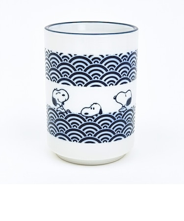スヌーピー 湯のみ 美濃焼 浪 JAPANESE STYLE コップ 日本製 SNOOPY