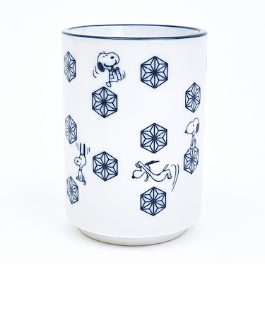 スヌーピー 湯のみ 美濃焼 麻の葉 JAPANESE STYLE コップ 日本製 SNOOPY