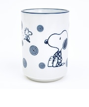 スヌーピー 湯のみ 美濃焼 波 JAPANESE STYLE コップ 日本製 SNOOPY