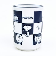 スヌーピー 湯のみ 美濃焼 市松 大 JAPANESE STYLE コップ 日本製 SNOOPY