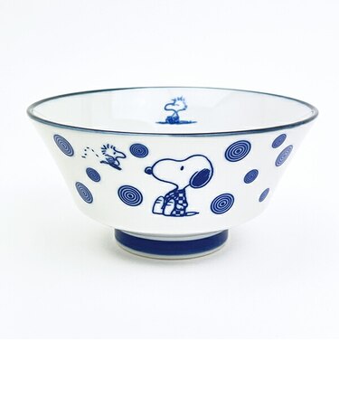 スヌーピー どんぶり美濃焼 波 JAPANESE STYLE 食器 日本製 SNOOPY