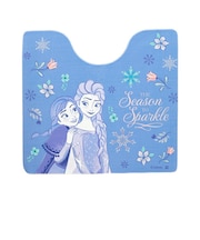 ディズニープリンセス アナと雪の女王 トイレマット シスターズスマイル トイレ用品 Disney