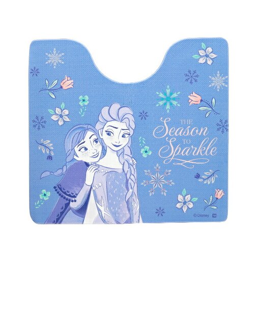 ディズニープリンセス アナと雪の女王 トイレマット シスターズスマイル トイレ用品 Disney