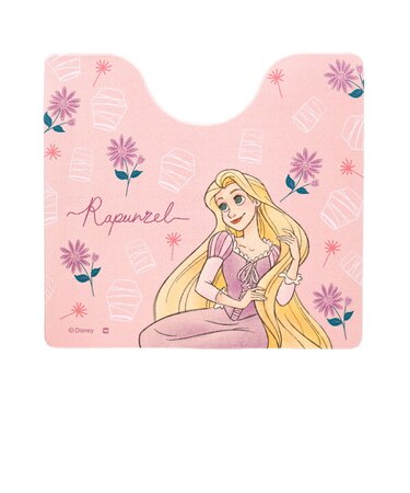 ディズニープリンセス ラプンツェル トイレマット フレッシュパープル トイレ用品 Disney