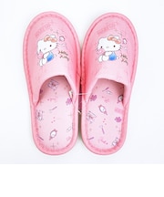 サンリオ ハローキティ スリッパ キラキラメイクアップ Sanrio