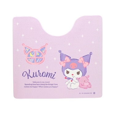 サンリオ クロミ トイレマット キラキラナイト トイレ用品 Sanrio