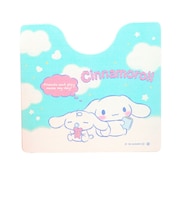 サンリオ シナモロール トイレマット ふわもこ雪の上 トイレ用品 シナモン Sanrio