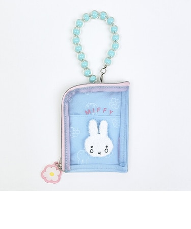 ミッフィー miffy なきがお デイリーポーチ (ブルー) ビジューシリーズ
