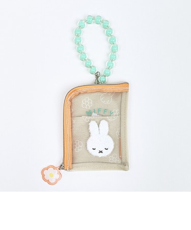 ミッフィー miffy おやすみ デイリーポーチ (イエロー) ビジューシリーズ