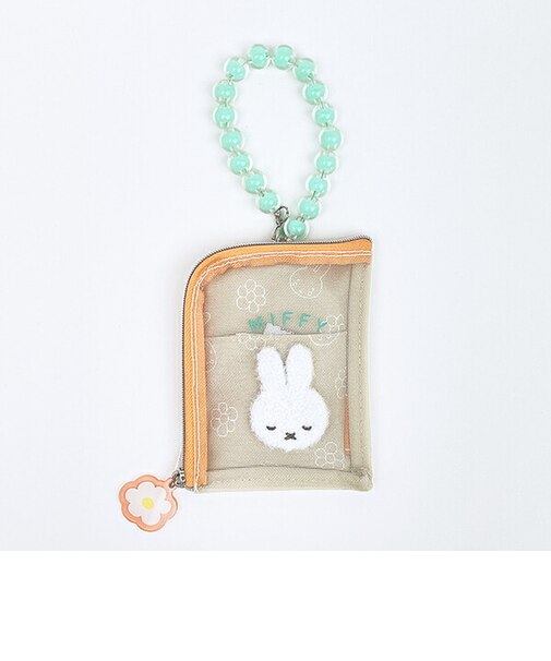 ミッフィー miffy おやすみ デイリーポーチ (イエロー) ビジューシリーズ