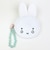 ミッフィー miffy なきがお フェイスポーチ (ブルー) ビジューシリーズ