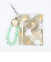ミッフィー miffy おやすみ クリアマルチポーチ (イエロー) ビジューシリーズ