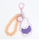 ミッフィー miffy おかお ワッペンキーホルダー (ピンク) ビジューシリーズ
