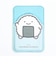 なんでもいきもの のりおにぎり MagSafe カードケース