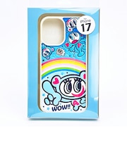 ナルミヤキャラクターズ エンジェルブルー (Angel Blue) ナカムラくん iPhone17 ケース ぷくぷく背面ケース