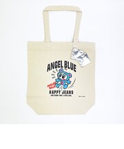 ナルミヤキャラクターズ エンジェルブルー (Angel Blue)  トートバッグ(HAPPYJEANS/ナチュラル)