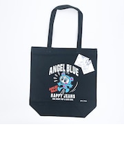 ナルミヤキャラクターズ エンジェルブルー (Angel Blue)  トートバッグ(HAPPYJEANS/ブラック)