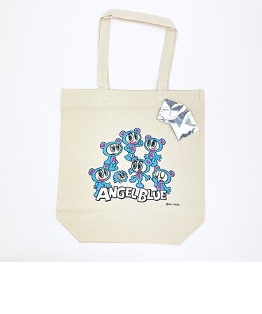 ナルミヤキャラクターズ エンジェルブルー (Angel Blue) ナカムラくん トートバッグ(大量/ナチュラル)