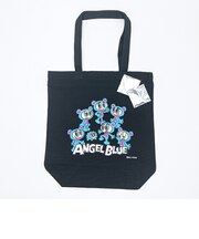 ナルミヤキャラクターズ エンジェルブルー (Angel Blue) ナカムラくん トートバッグ(大量/ブラック)