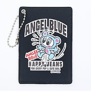 ナルミヤキャラクターズ エンジェルブルー (Angel Blue)  1ポケットパスケース(本革/HAPPYJEANS)
