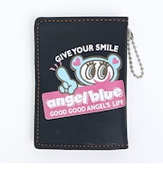 ナルミヤキャラクターズ エンジェルブルー (Angel Blue) ナカムラくん 2つ折りパスケース(本革/pop&cute)