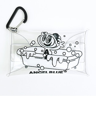 ナルミヤキャラクターズ エンジェルブルー (Angel Blue) ナカムラくん PVCクリアポーチ(バスタイム)