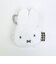 ミッフィー miffy カナビラ付きミニポーチ (ホワイト) ふわふわシリーズ