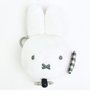 ミッフィー miffy まるっとリール (ホワイト) ふわふわシリーズ
