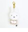 ミッフィー miffy ちょっこりさんキーチャームマスコット (ブラウン) ギンガムマスコットシリーズ