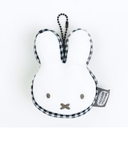 ミッフィー miffy mocchi-mocchi-Style マスコット (ブラック) ギンガムマスコットシリーズ