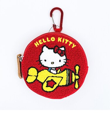 サンリオ ハローキティ サークルさがらポーチ (レッド) Sanrio
